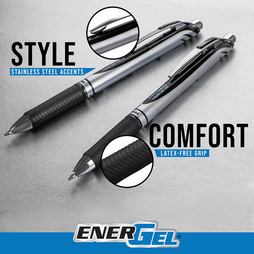 Bolígrafos De Gel Punta Media 0.7 Mm Barriles Surtidos