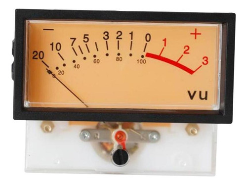 . 2x Precision Vu Meters Header Tn 73 Audio Vu