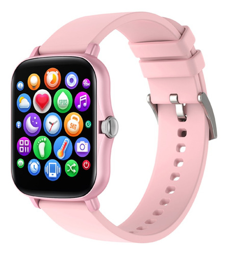 Smartwatch Reloj Inteligente Jd Baires Color Rosa 1.69 Spo2*