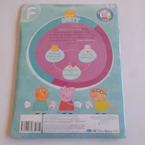 Libro Aprende Ingles Con Peppa Pig # 7 Party
