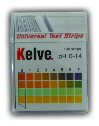 Papel Ph Universal 0-14 Medidor En Tiras Kelve