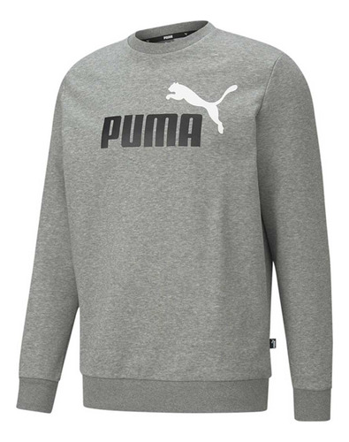 Remera Ess Col Big Logo Crew Fl Puma Para Hombre