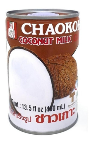 Leche De Coco - Chaokoh - 400 Ml. Origen Tailandia.