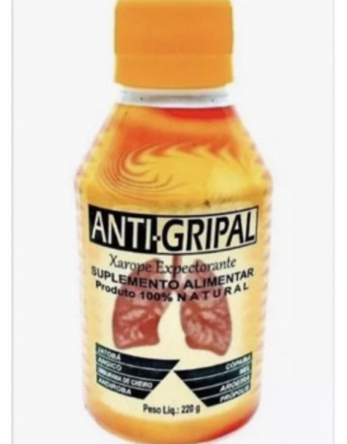 Xarope Anti-gripal Expectorante 100% Natural 24 Unidades.