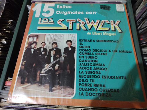 Los Strwck 15 Éxitos Vinyl,lp,acetato 