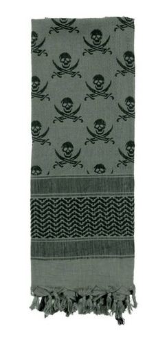 Shemagh Rothco Con Calaberas Impresas Skull Tactical Scarf