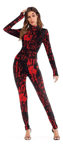 Trajes Halloween Para Mujer Traje Cuerpo Entero Tipo Overol