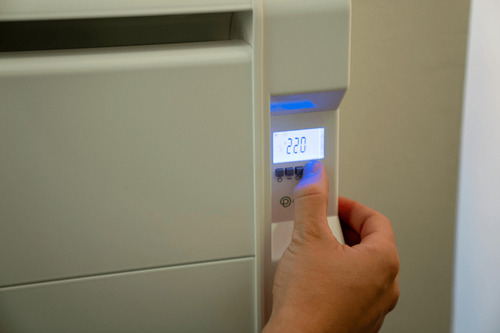 Radiador Eléctrico Mural Convector Acumulador - 2000 Watts Color Blanco