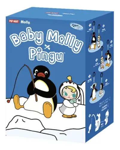 Baby Molly X Pingu | Pop Mart | Original | Blind Box 1pz