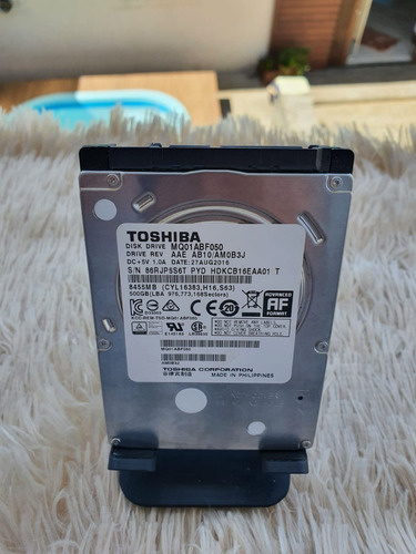  Disco Rígido Interno Toshiba Mq01abd 500gb