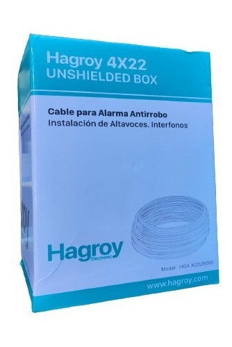 Caja De Cable Hagroy 4x22