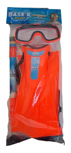 Set De Buceo Base-x Splash P/niños Sebigus