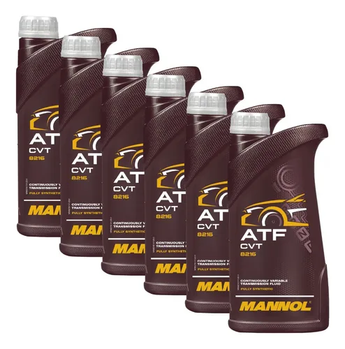 Kit 6l Aceite Mannol Cvt Transmisión Automática