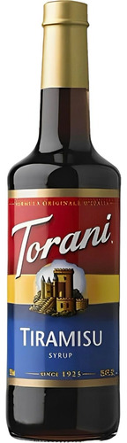 1 Botella Torani De 750 Ml De Jarabe De Tiramisu, Importado