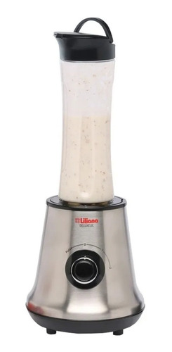 Imagen 2 de 2 de Licuadora portátil Liliana Deluxelic AL180 1 L acero inoxidable con jarra de vidrio 220V - 240V