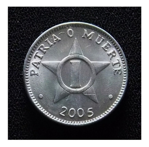 Moneda Cubana 1 Centavos 2005 Sin Circular Km 33.2
