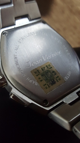 Relógio Jean Vernier Chronograph - Veja O Vídeo