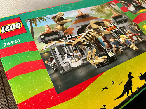 Lego Centro De Visitantes: T. Rex Y Ataque Del Raptor 76961