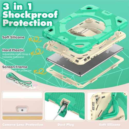 Funda De Tableta No Tóxica For Niños For iPad Air 3 7th