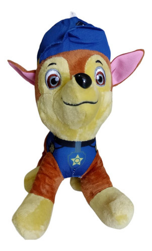 Muñeca de peluche de la Patrulla Canina de Chase Blue Police Paw Patrol Dogs Generic Paw Patrol, colección musical, tamaño 26 x 22