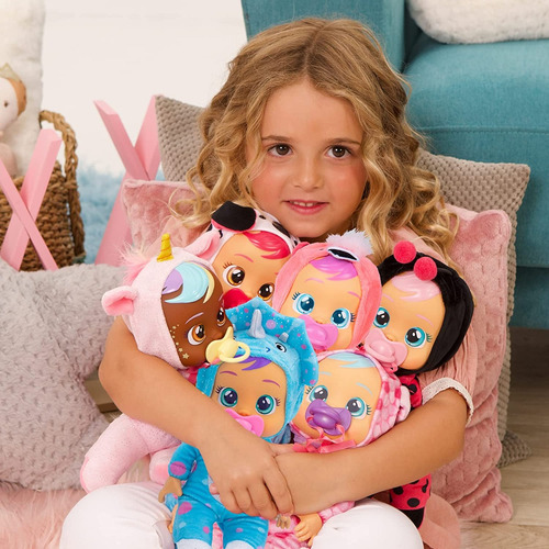 Cry Babies Bebés Llorones Bruny Dragon Mini Original Tiny C