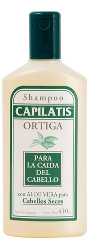 Shampoo Anticaida Ortiga Cabello Seco 410ml Capilatis 
