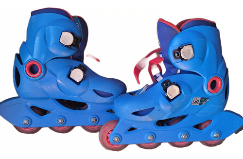 Patines Niño Niña Roller Talle 28 Ajustables 