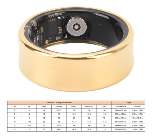 Rastreador De Salud Inteligente Sleep Ring Ip68, Foto Resist