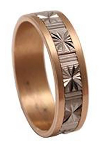 Alianza Anillo Oro 18k 5grs  Casamiento Compromiso Combinado