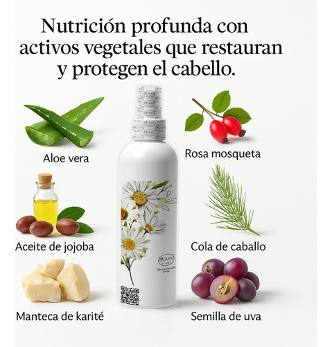 Spray Loción Aclarante Para Cabello Con Miel Manzanilla Limón Q10 Y Argán 250ml Biomix Health & Beauty