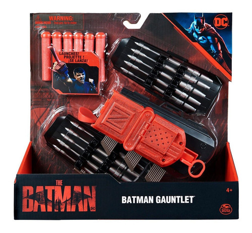 Guante Batman 2022 Lanzador + 6 Dardos Original Febo