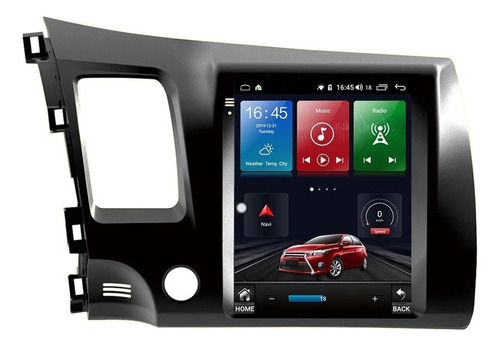 Tesla Android Honda Civic 2006-2011 Wifi Gps Mirror Link Usb