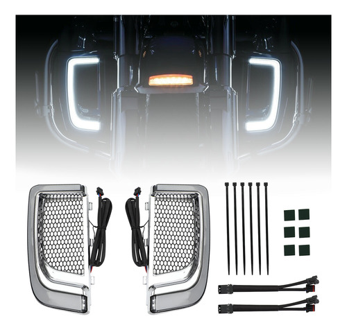 Luces Led Para Carenado Y Parrillas Para Electra Flh/t Road