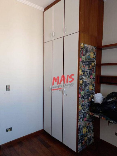 Imagem 24 de 30 de Vista Panorâmica Para O Mar No Gonzaga!! 4 Dormitórios, 2 Suítes, 4 Garagens. Vazio!! - Ap5997