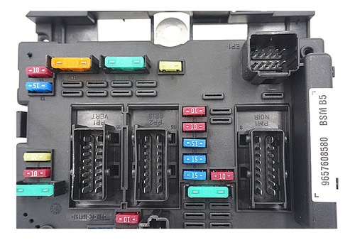 Módulo De Caja De Fusibles Bsm B5 9657608580 6500y1 Para Peu