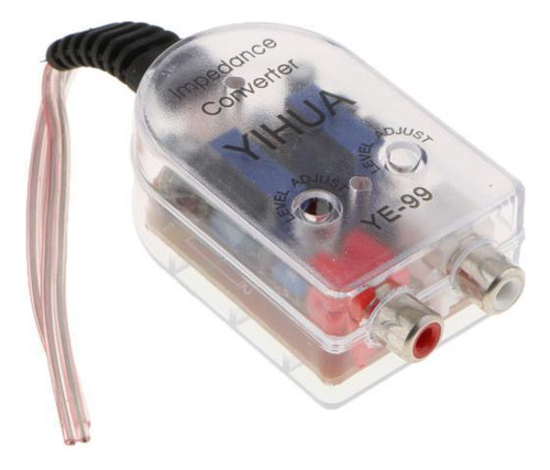 2x Auto Car Truck Conversor - Para Adaptador Rca Para Rca