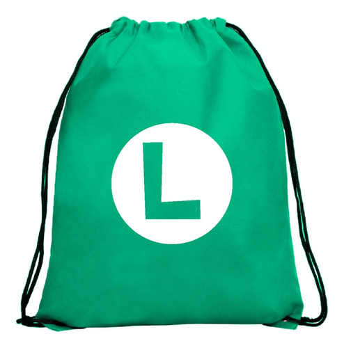 Mochila Morral Poliester Luigi Clásico Full