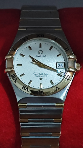Reloj Omega Constellation Automático Acero Oro 18k Dama Plateado/dorado Dorado Blanco (Usado)