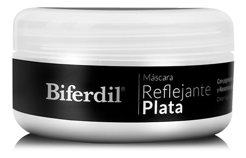 Biferdil Máscara Reflejante Plata Pote X 150ml