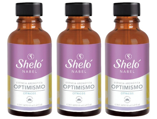 3 Pack Esencia Aromática Optimismo Shelo