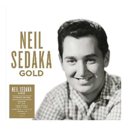 Cd Triple Neil Sedaka / Gold Greatest Hits (2020) Europeo 