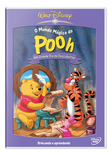 O Mundo Mágico Do Pooh - Um Grande Dia De Descobertas - Dvd