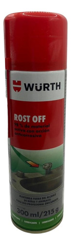 Anticorrosivo Rost Off Lubricante-wurth 300ml