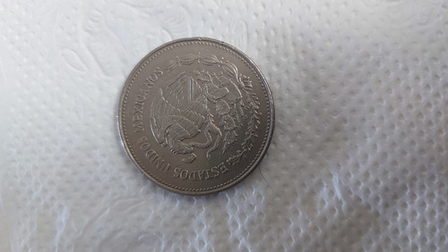 Imagen 3 de 3 de Moneda Copa Mundial De Fútbol México 1986 200