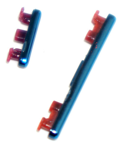 2x Botones Externos Para Huawe P30 Lite Lx3a Lx3b Azul Auro