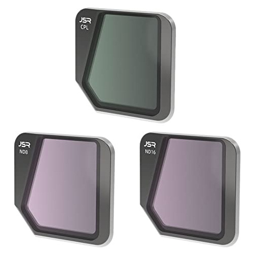 Filtro Lente Para Dji Mavic 3-3 Pack Cpl Nd8 Nd16