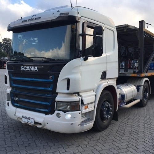 Scania/p-340 11/11 Branco 4x2 Cegonheiro