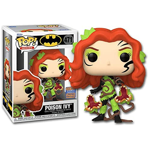 Funko Pop Dc - Veneno De Hiedra / Vides 4dmpg