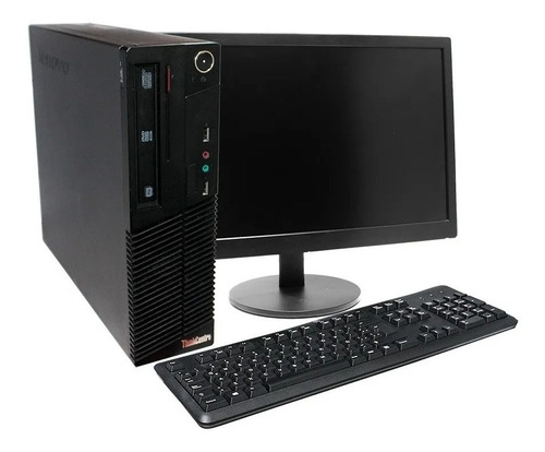 Pc Cpu Completa Dell  Core I3 16 Gb Ssd 120 Gb Monitor 17 (Reacondicionado)