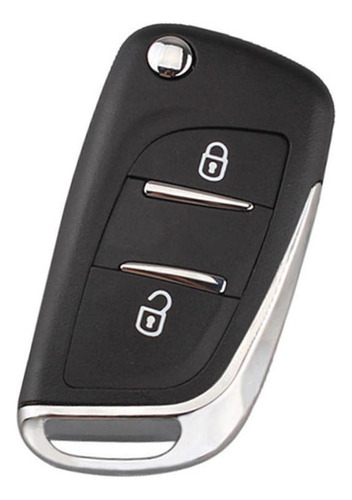 2btn Flip Remote Key Shell Para Peugeot 307 408 308 Hca